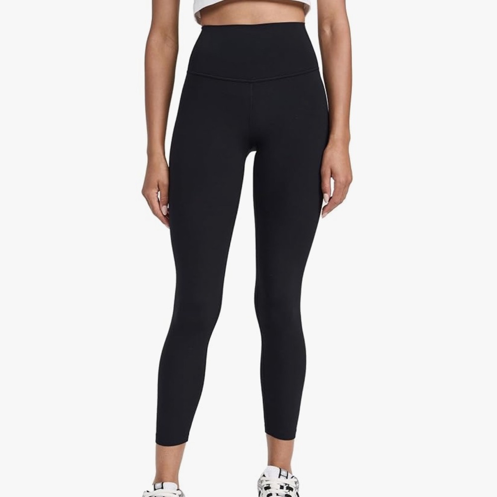 Splits59 Airweight High-Waist Black Cropped Leggings Yoga Pilates - Size X-Large